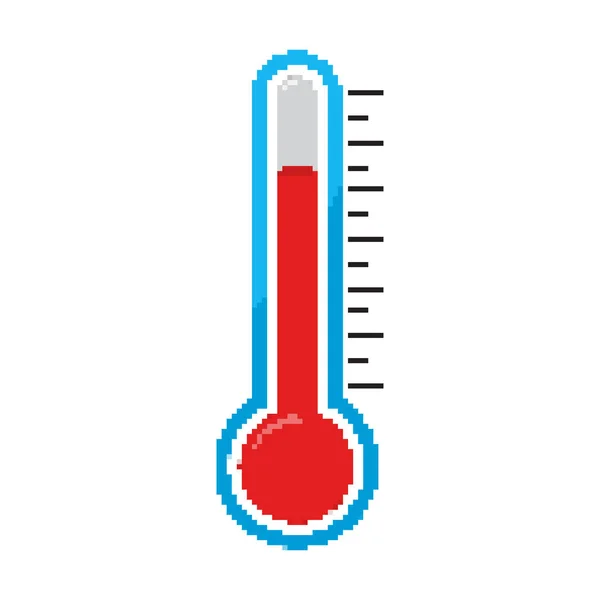 Icône du thermomètre. Illustration vectorielle. — Image vectorielle