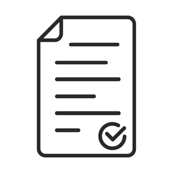 Μαύρο Εικονίδιο Λίστας Ελέγχου Απομονωμένο Vector Checklist Σύμβολο Επίπεδη Σχεδίαση — Διανυσματικό Αρχείο