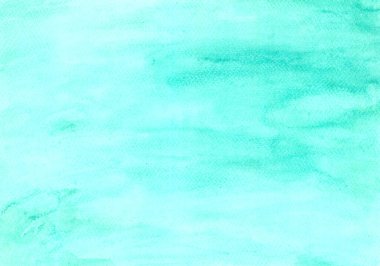 El yapımı, el yapımı. Turkuaz, su mavisi suluboya arka plan. Fırça çizgileri, kağıt üzerine boyanmış soyut doku eşleşmesi. Arkaplan, arkaplan, düz yatak, üst üste. Uzayı kopyala Orijinal sanat eseri.