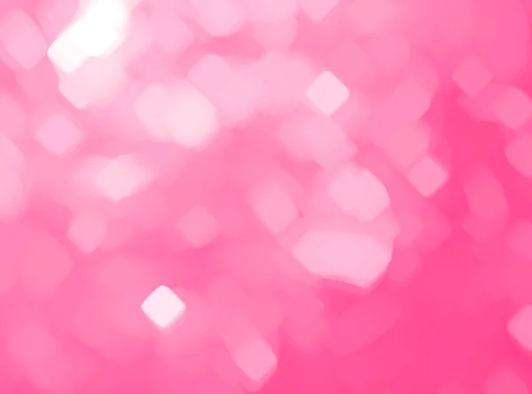 Bokeh Pink Colour Lights Diamond Shapes Sweet Background Elegant Backdrop — Stock Photo, Image