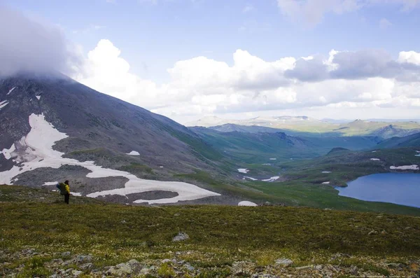 Mountains.Altai bölgesi. Kazahstan.07.08.2018 yıl