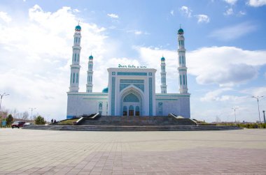 Mimarlık ve şehir anıtlar. Kazakhstan.Karaganda Cumhuriyeti şehir.