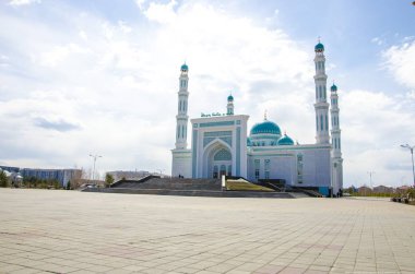 Mimarlık ve şehir anıtlar. Kazakhstan.Karaganda Cumhuriyeti şehir.