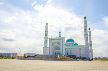 Mimarlık ve şehir anıtlar. Kazakhstan.Karaganda Cumhuriyeti şehir.