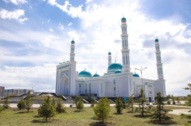 Mimarlık ve şehir anıtlar. Kazakhstan.Karaganda Cumhuriyeti şehir.