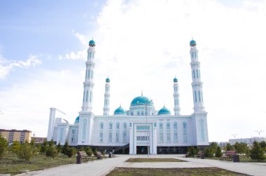Mimarlık ve şehir anıtlar. Kazakhstan.Karaganda Cumhuriyeti şehir.