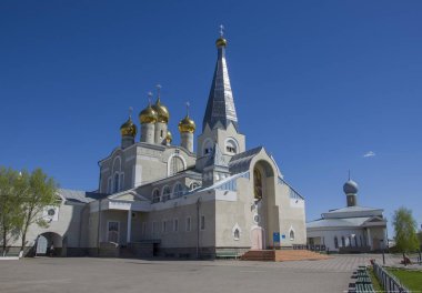 Mimarlık ve şehir anıtlar. Kazakhstan.Karaganda Cumhuriyeti şehir.