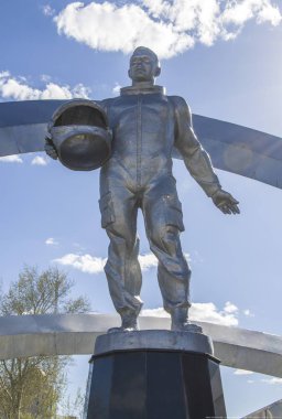 Mimarlık ve şehir anıtlar. Kazakhstan.Karaganda Cumhuriyeti şehir.