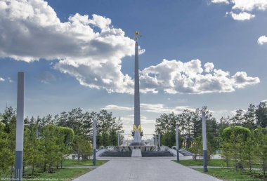 Mimarlık ve şehir anıtlar. Kazakistan Cumhuriyeti.
