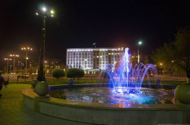 Mimarlık ve şehir anıtlar. Kazakistan Cumhuriyeti.