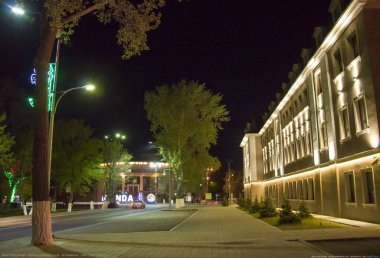 Mimarlık ve şehir anıtlar. Kazakistan Cumhuriyeti.