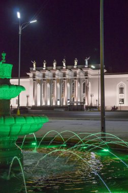 Mimarlık ve şehir anıtlar. Kazakistan Cumhuriyeti.