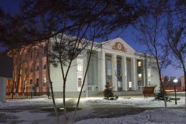 Mimarlık ve şehir anıtlar. Kazakistan Cumhuriyeti.