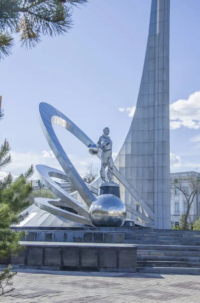 Architektura Památky Města Republika Kazakhstan Karaganda Město — Stock fotografie