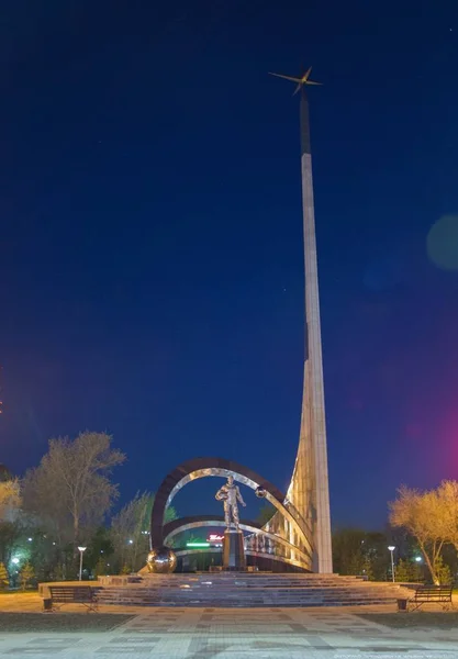 Arquitectura Monumentos Ciudad República Kazajstán — Foto de Stock