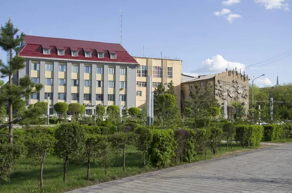 Arquitectura Monumentos Ciudad República Kazajstán — Foto de Stock