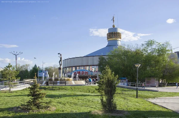 Architectuur Monumenten Van Stad Republiek Kazachstan — Stockfoto