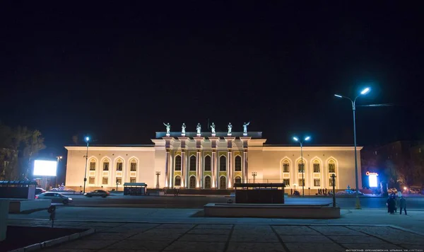 Arquitetura Monumentos Cidade República Cazaquistão — Fotografia de Stock