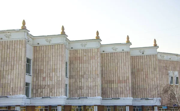 건축과 도시의 기념물 카자흐스탄 공화국 — 스톡 사진