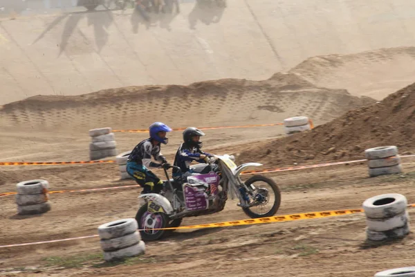 2016 Motocross Competition Temirtau 2017 Year City Karaganda Kazakhstan — 스톡 사진