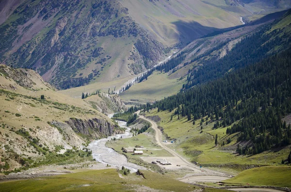 Montagnes Kirghizistan Photographe Orendovskaya Ylyana — Photo