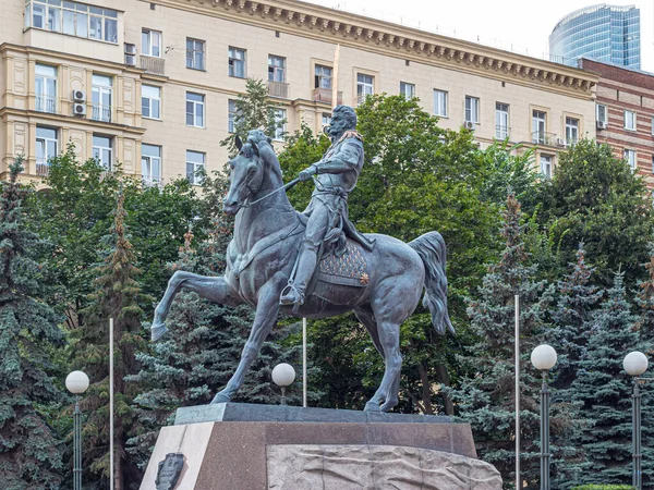 Moskva Rusko 2020 Památník Petru Ivanovichovi Bagration Ruský Generál Pěchoty — Stock fotografie