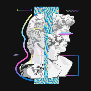 Postmodernizm David 'i mahvetti. Antika neoplastik başyapıt David.