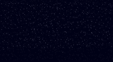 Gece yıldızlı gökyüzü. Uzak galaksilerin parlak ışığı uzayın karanlığına karşı sonsuz kozmik.