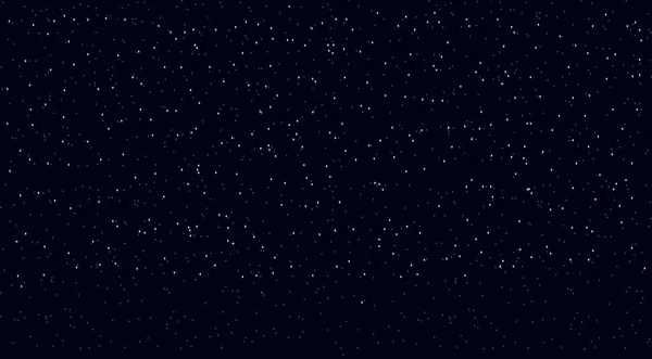 夜空中的星星。遥远星系的明亮光芒，与黑暗的宇宙相映成趣. — 图库矢量图片