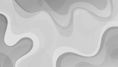 Elegant monochrome wave pattern with smooth curves, ideal for modern backgrounds and creative projects.