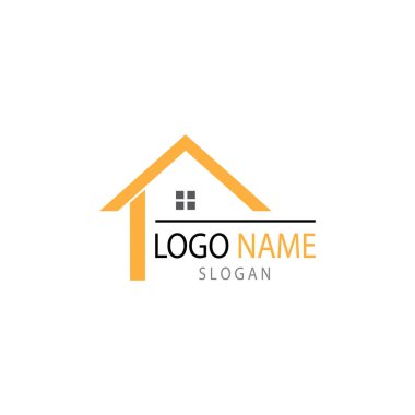 İşletmeler için Emlak ve İnşaat Logosu Tasarımı