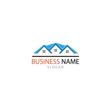 İşletmeler için Emlak ve İnşaat Logosu Tasarımı