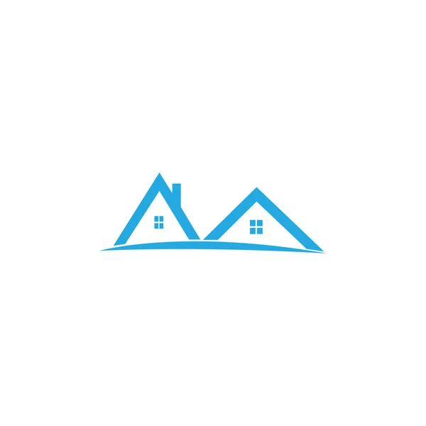 Logos und Symbole mehrstöckiger Gebäude — Stockfoto