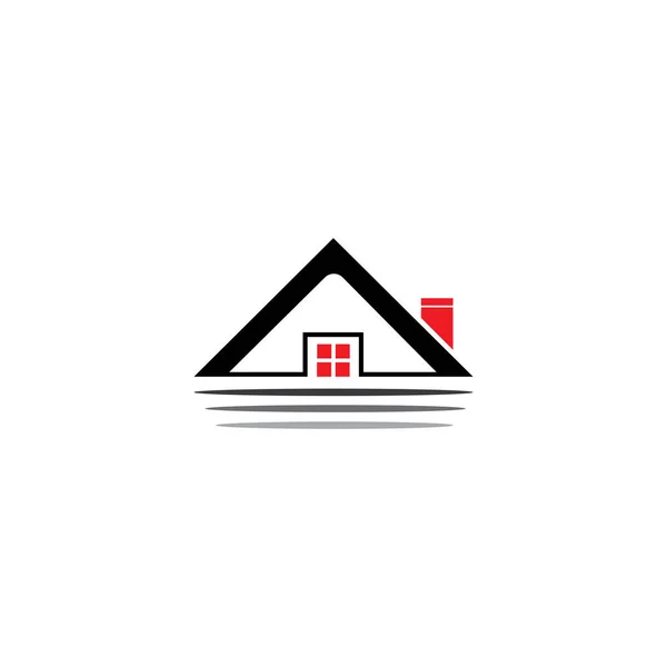 Immobilien und Bau Logo Design für Unternehmen — Stockfoto