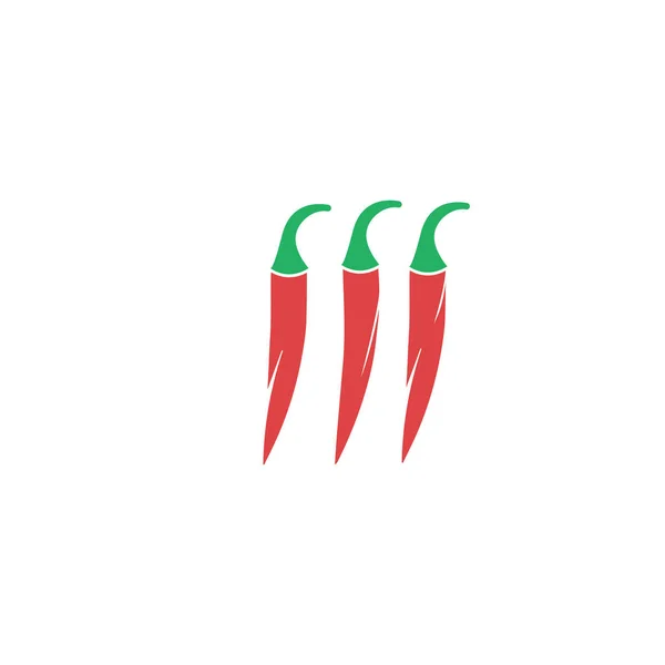 Symbol šablony chilli loga — Stock fotografie