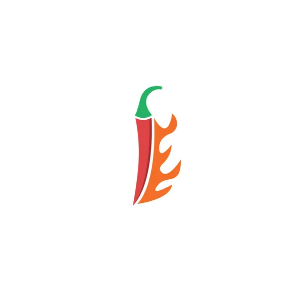 Symbol šablony chilli loga — Stock fotografie