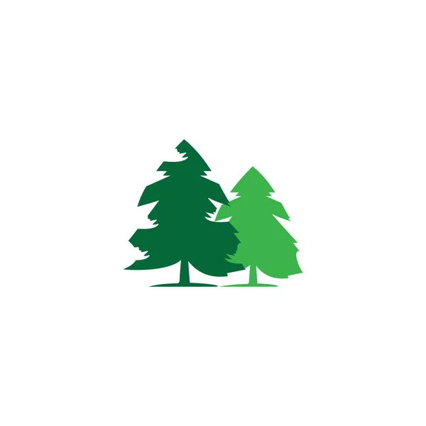 Insignia del pino ilustración vector diseño — Foto de Stock