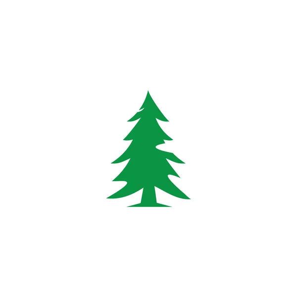Sosna Drzewo Logo Ilustracja Wektor Projekt — Zdjęcie stockowe