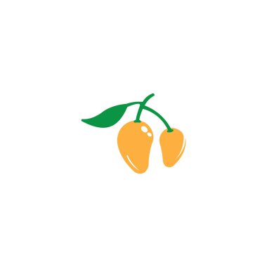 Mango Logo şablonu vektör çizim tasarım