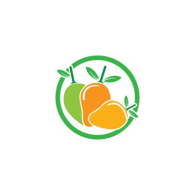 Mango Logo şablonu vektör çizim tasarım