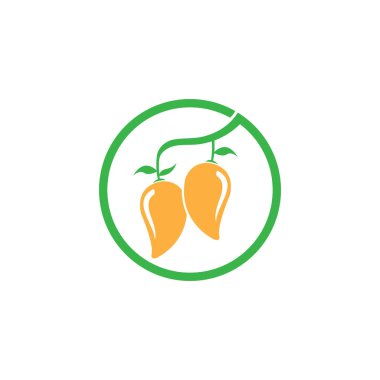 Mango Logo şablonu vektör çizim tasarım