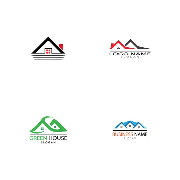 İşletmeler için Emlak ve İnşaat Logosu Tasarımı — Stok fotoğraf