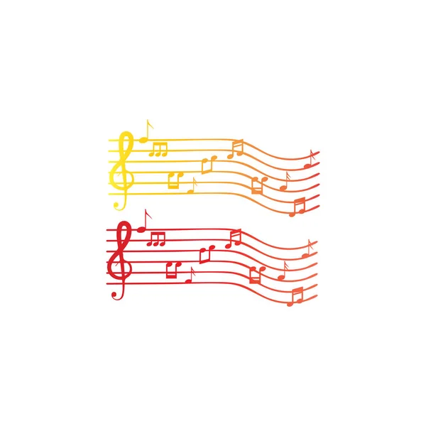 Music note icon vector illustration design — Stock Photo, Image