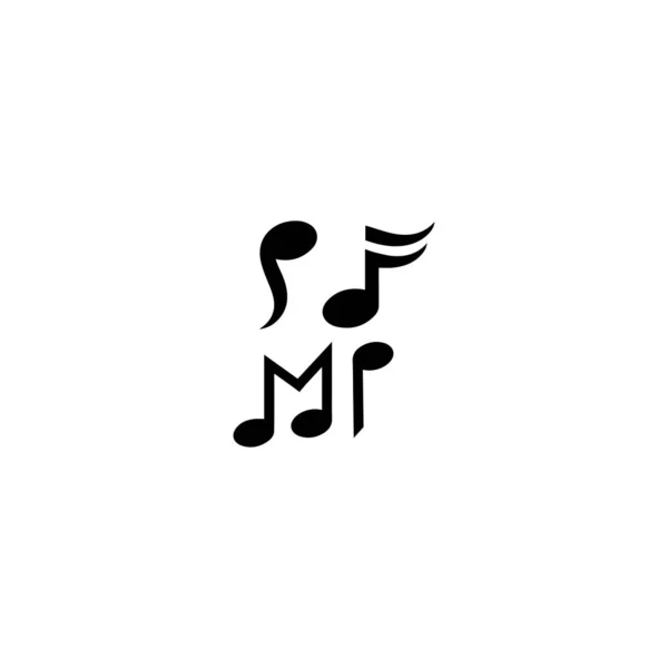 Music note icon vector illustration design — Stock Photo, Image