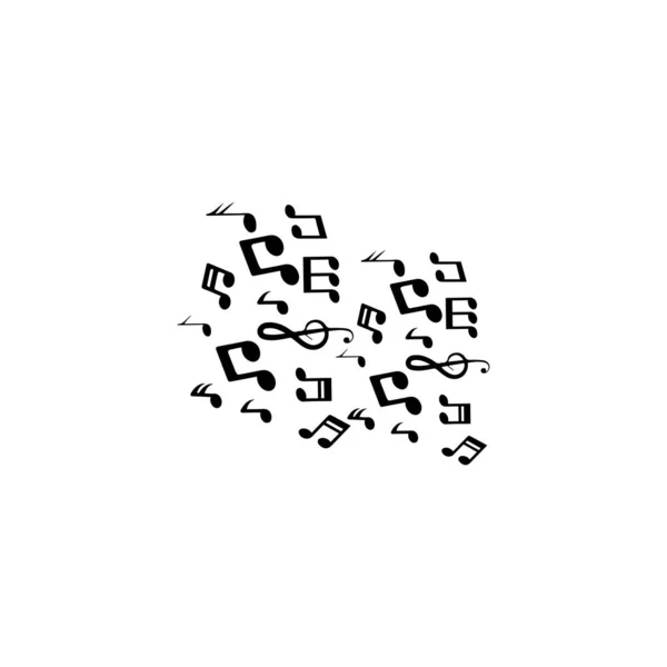 Music note icon vector illustration design — Stock Photo, Image