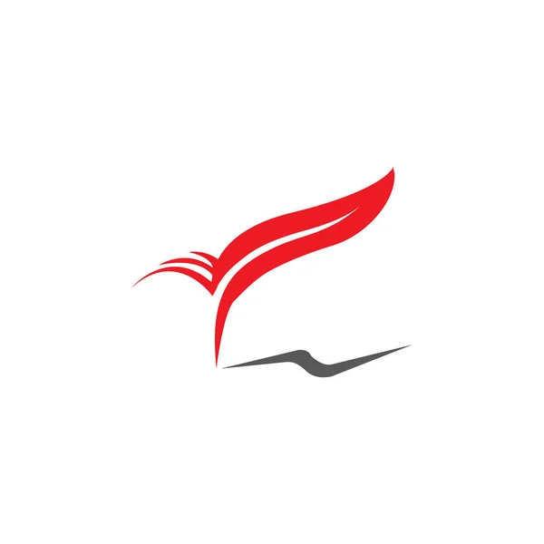Feather logo vector templates — Stock Photo, Image
