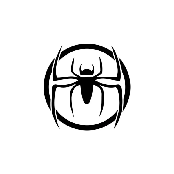 spider ilustration logo vector template