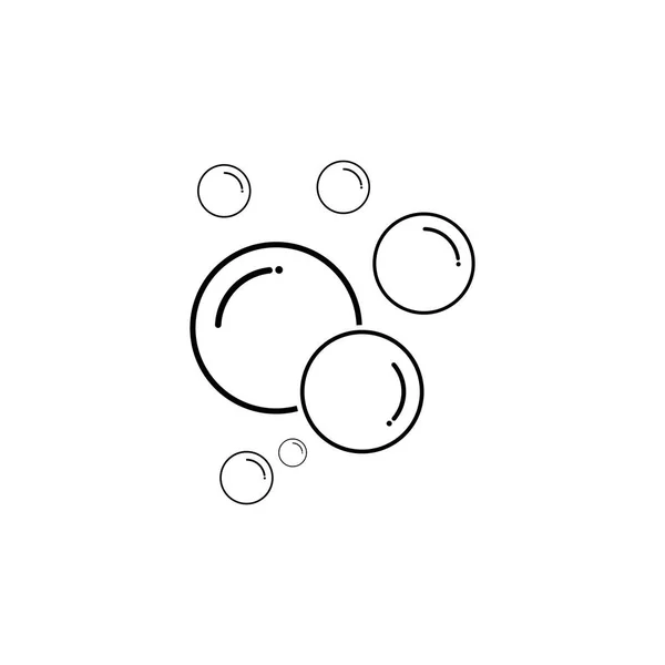 Шаблон Дизайну Векторної Ілюстрації Бульбашки — стоковий вектор
