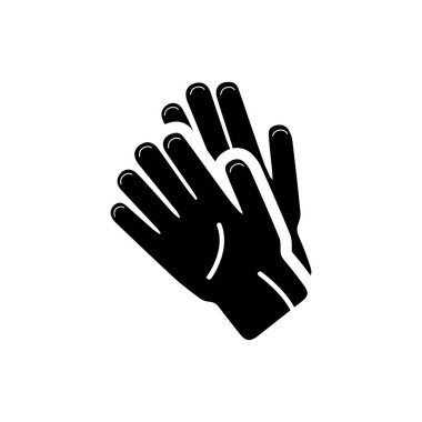  El hareketleri ve işaret dili izole edilmiş. İnsan elinin vektör illüstrasyonu.