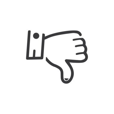  El hareketleri ve işaret dili izole edilmiş. İnsan elinin vektör illüstrasyonu.